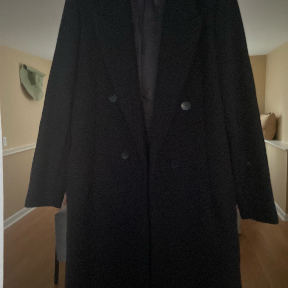 Mango double breasted wool Coat